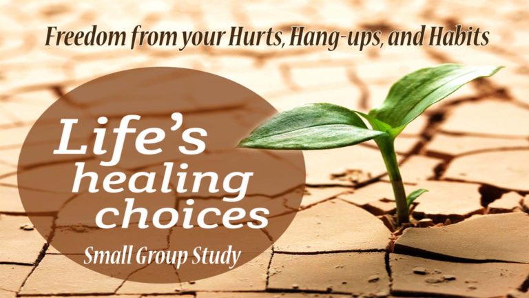 Life’s Healing Choices: Freedom from Your Hurts, Hang-ups and Habits